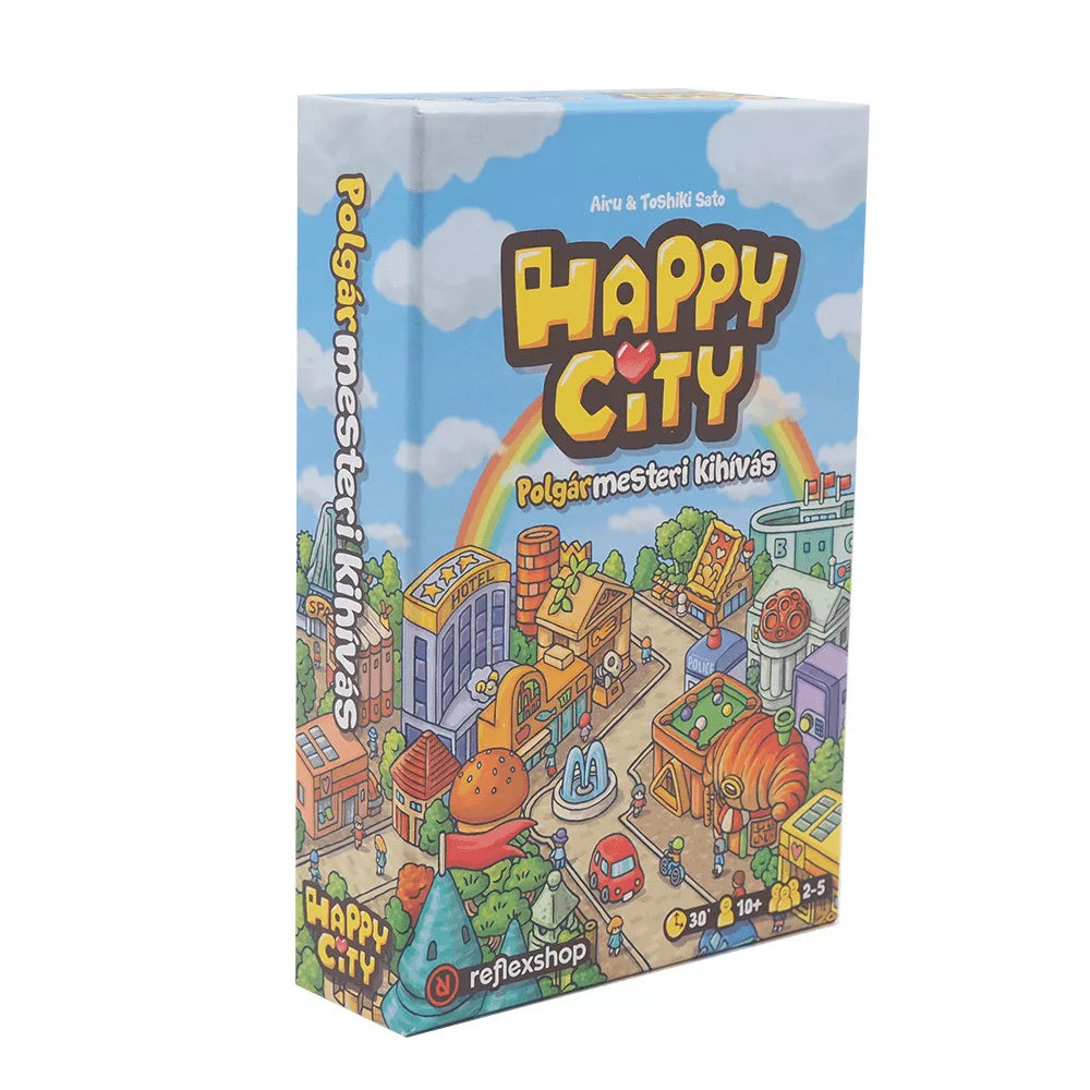 Cutia jocului de societate Happy City