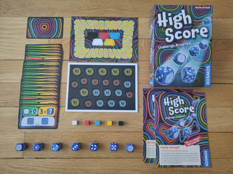 Conținutul jocului de societate High Score
