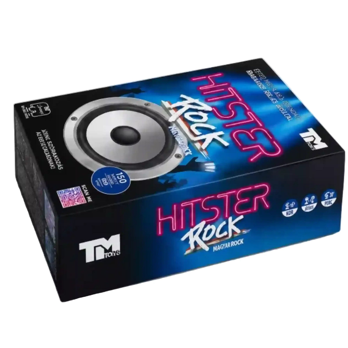 Cutia jocului de societate Hitster: Rock – Magyarock