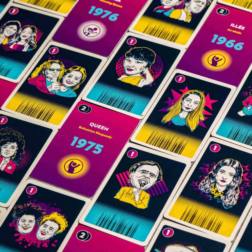 Conținutul jocului de societate Hitstory