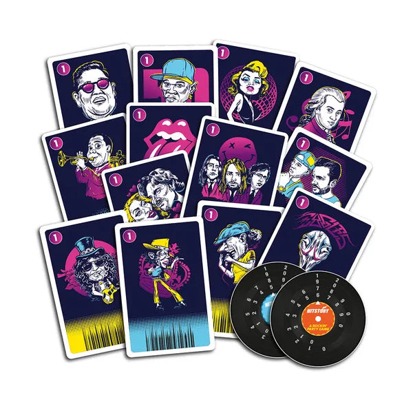 Conținutul jocului de societate Hitstory