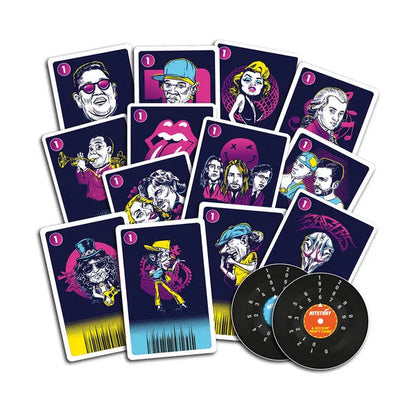 Conținutul jocului de societate Hitstory