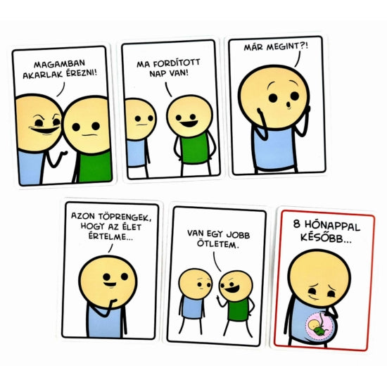 Cărțile jocului de societate Joking Hazard
