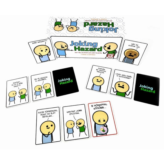 Conținutul jocului de societate Joking Hazard