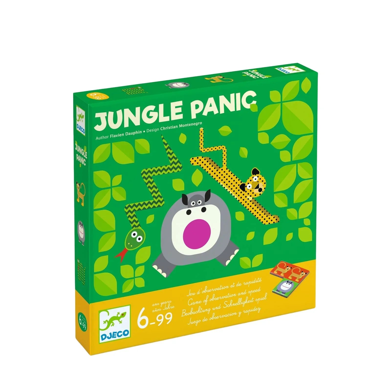 Cutia jocului de societate Jungle Panic