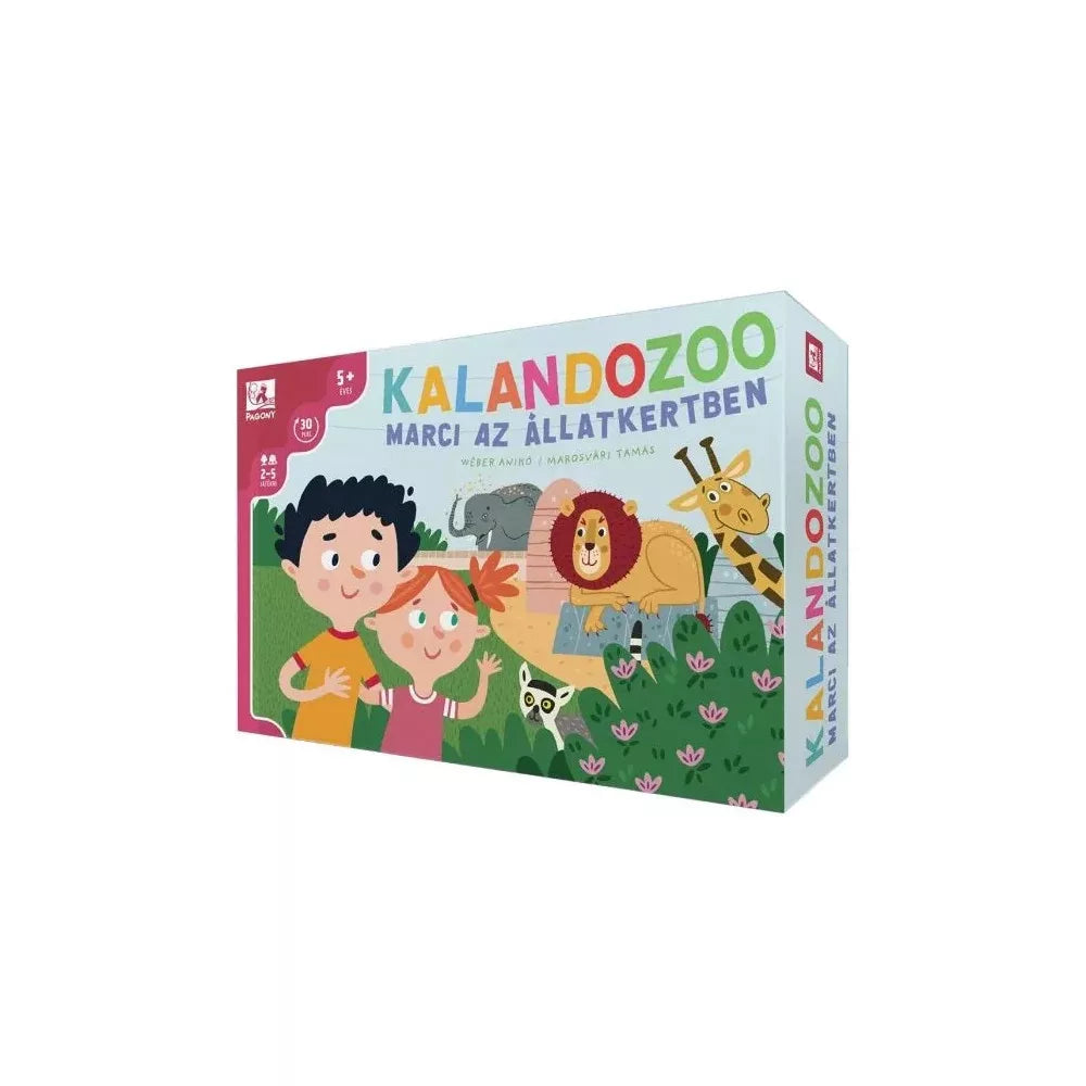 Cutia jocului de societate KalandoZoo: Marci az állatkertben
