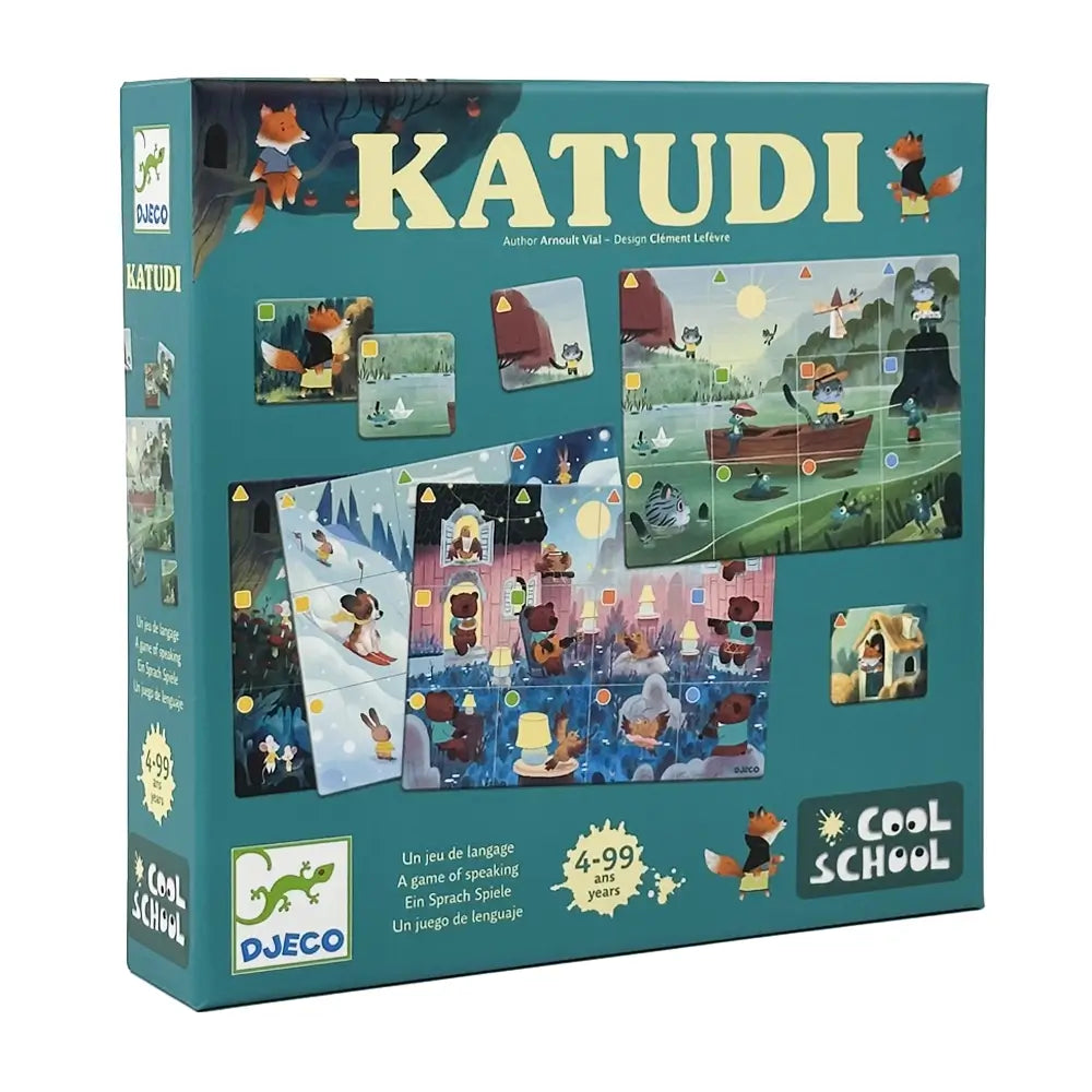Cutia jocului de societate Katudi