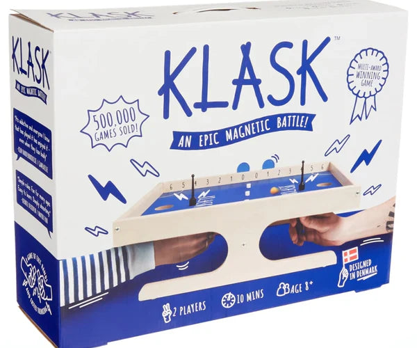 Cutia jocului de societate Klask