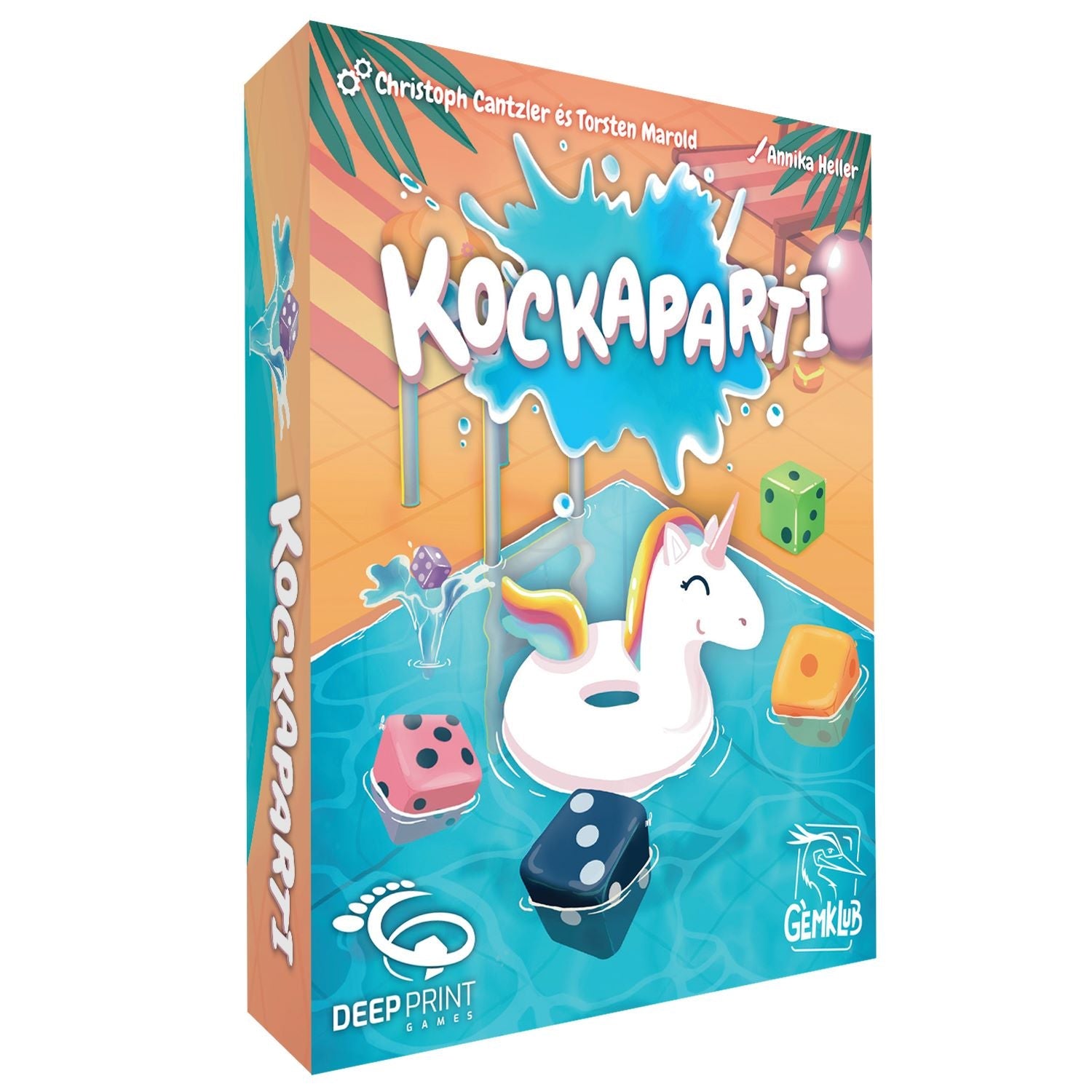 Cutia jocului de societate Dice Pool Party