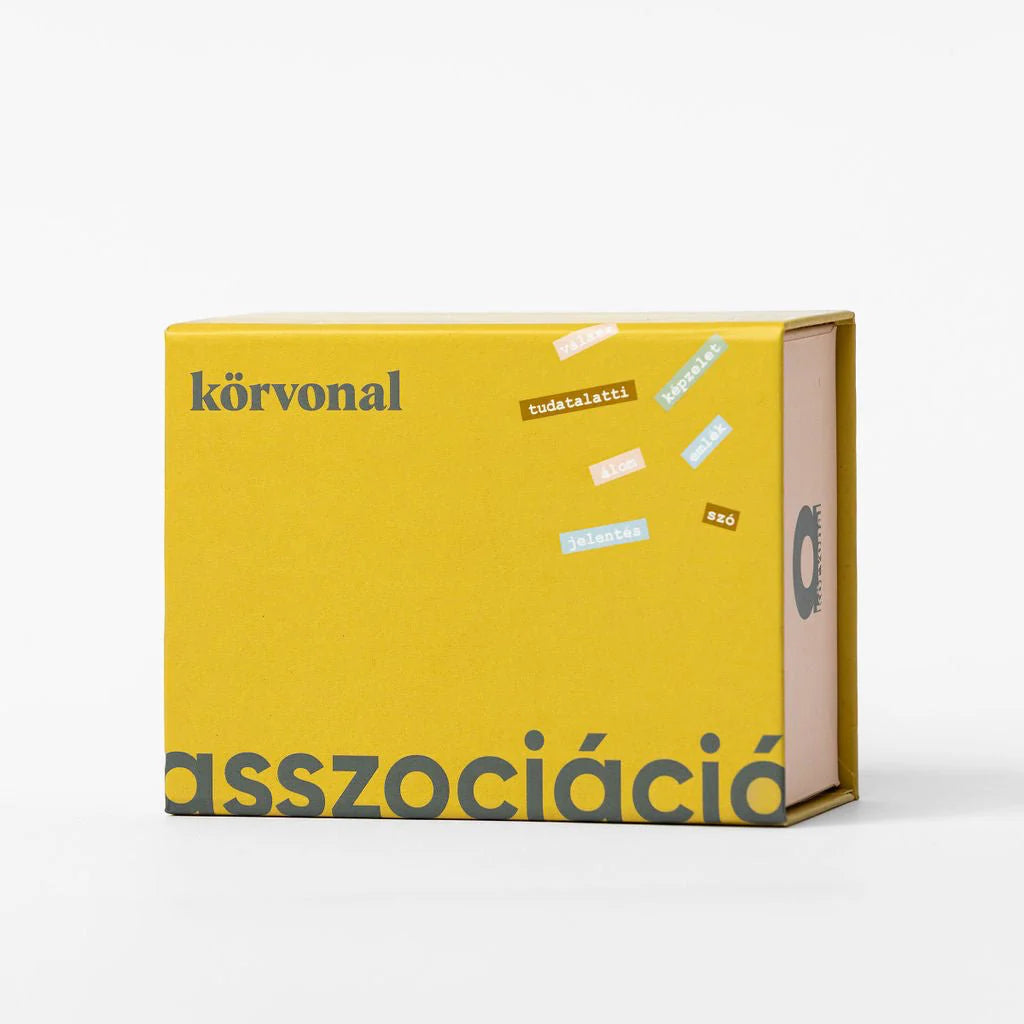 Cutia jocului de societate Körvonal: Asszociáció