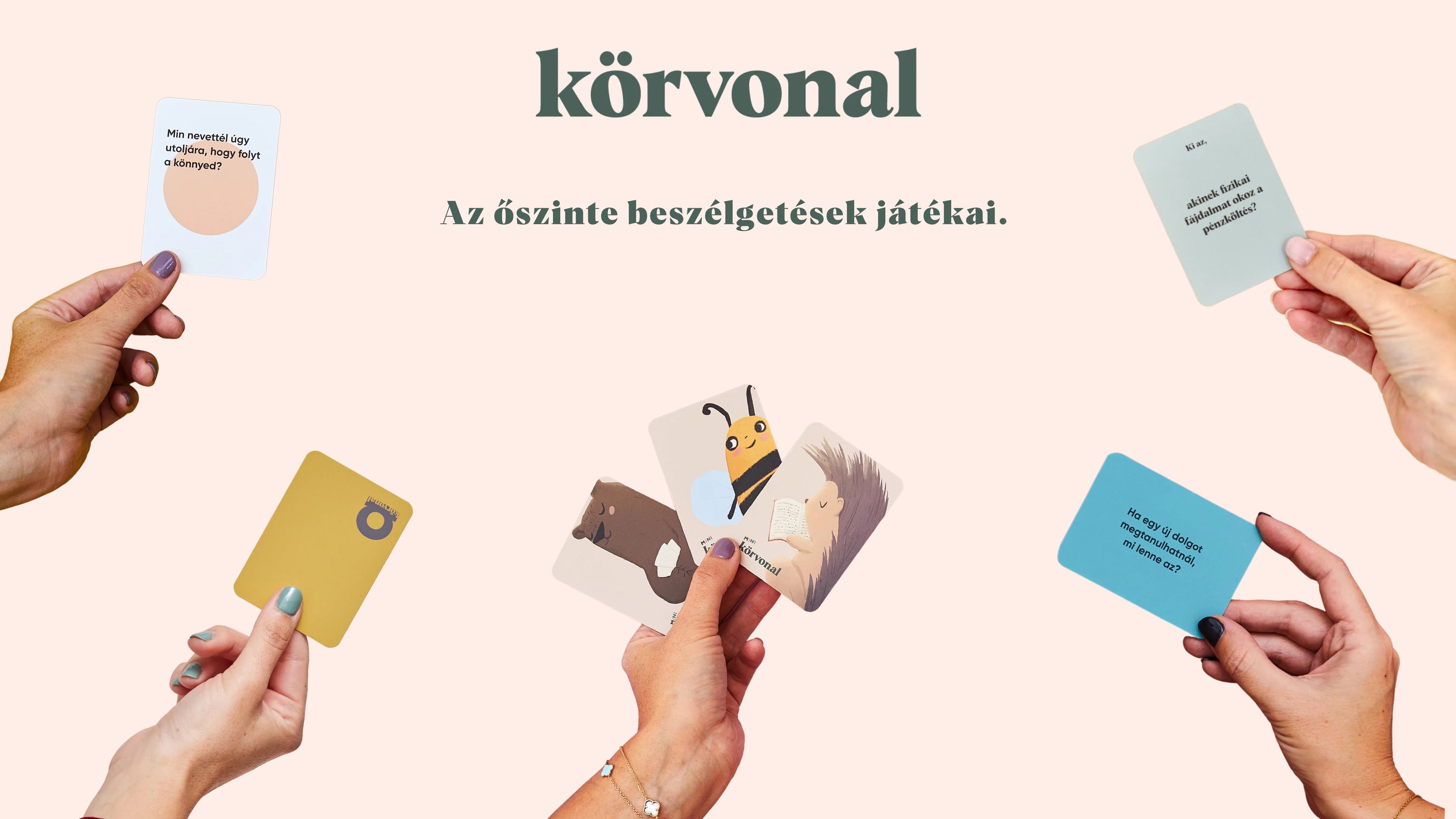 Conținutul jocului de societate Körvonal