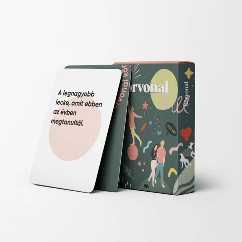 Conținutul jocului de societate Körvonal