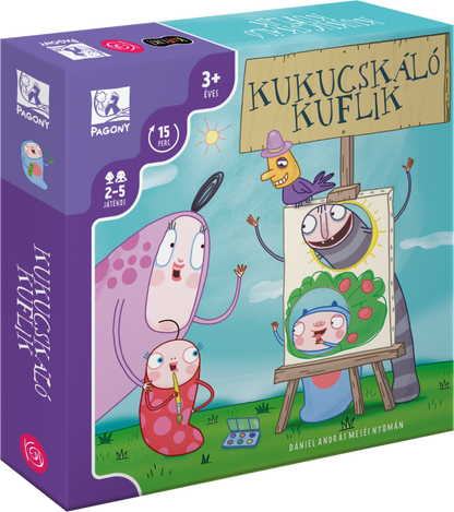 Cutia jocului de societate Kukucskáló Kuflik