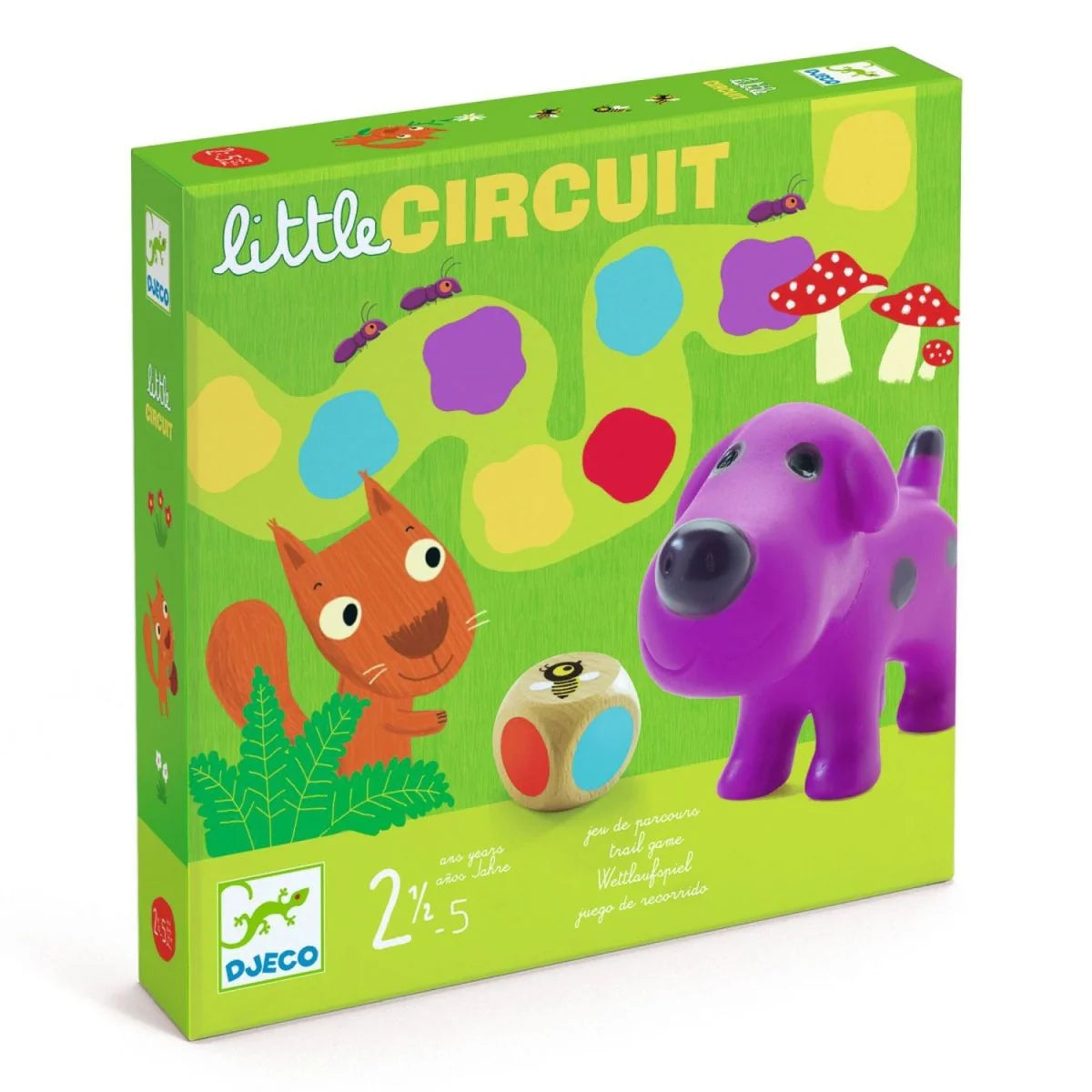 Cutia jocului de societate Little Circuit