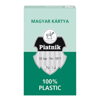 Cutia jocului de societate Cărți de joc ungurești - Plastic