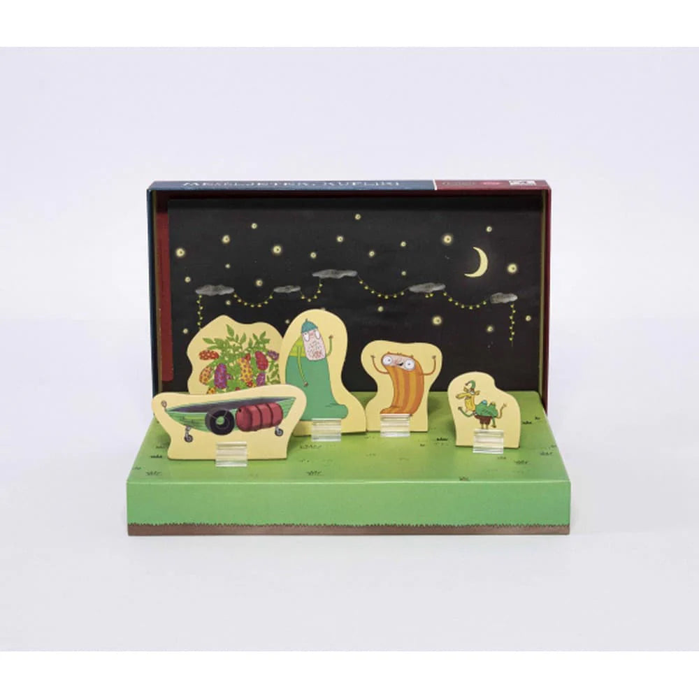 Elementele jocului de societate Meséljetek, Kuflik