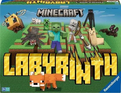 Cutia jocului de societate Minecraft Labyrinth