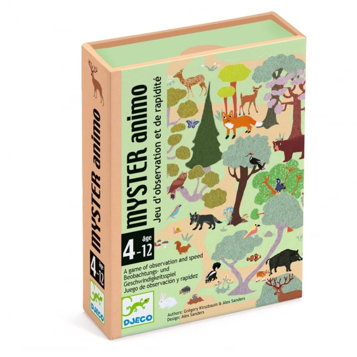 Cutia jocului de societate Myster Animo