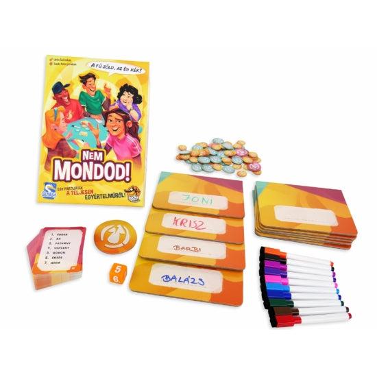 Conținutul jocului de societate Captain Obvious