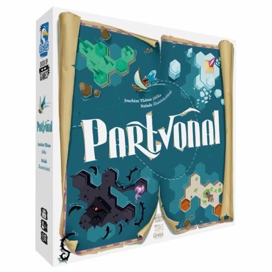 Cutia jocului de societate Rivages