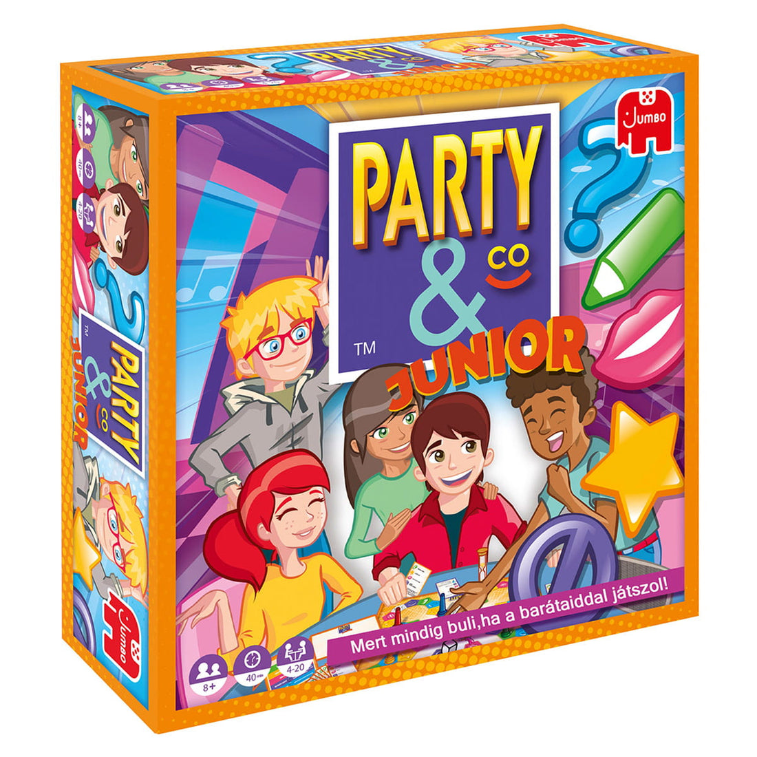 Cutia jocului de societate Party &amp; Co: Junior