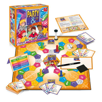 Conținutul jocului de societate Party &amp; Co: Junior