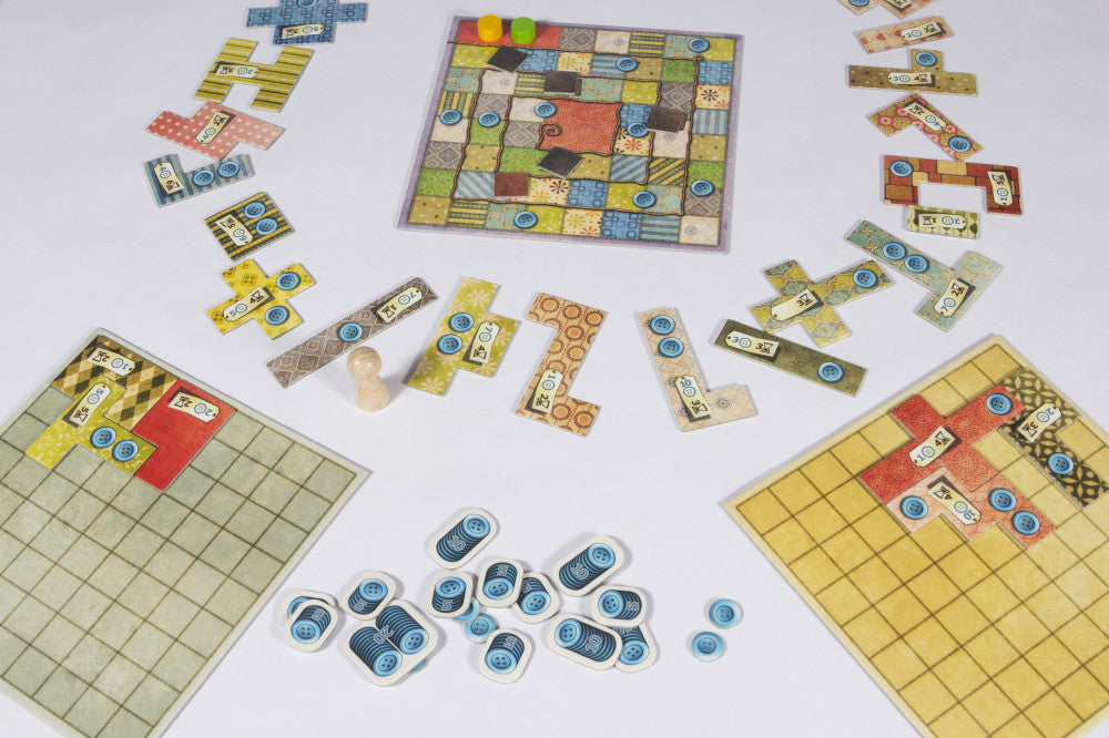 Conținutul jocului de societate Patchwork