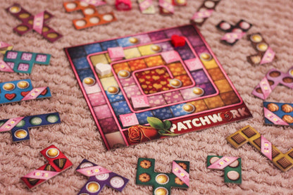 Tabla jocului de societate Patchwork - Valentine&