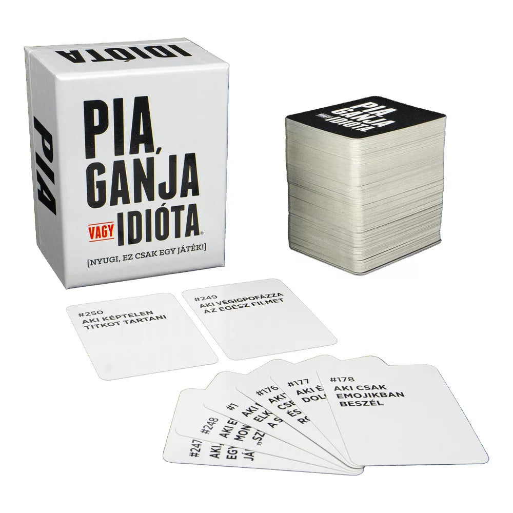 Conținutul jocului de societate Drunk Stoned or Stupid