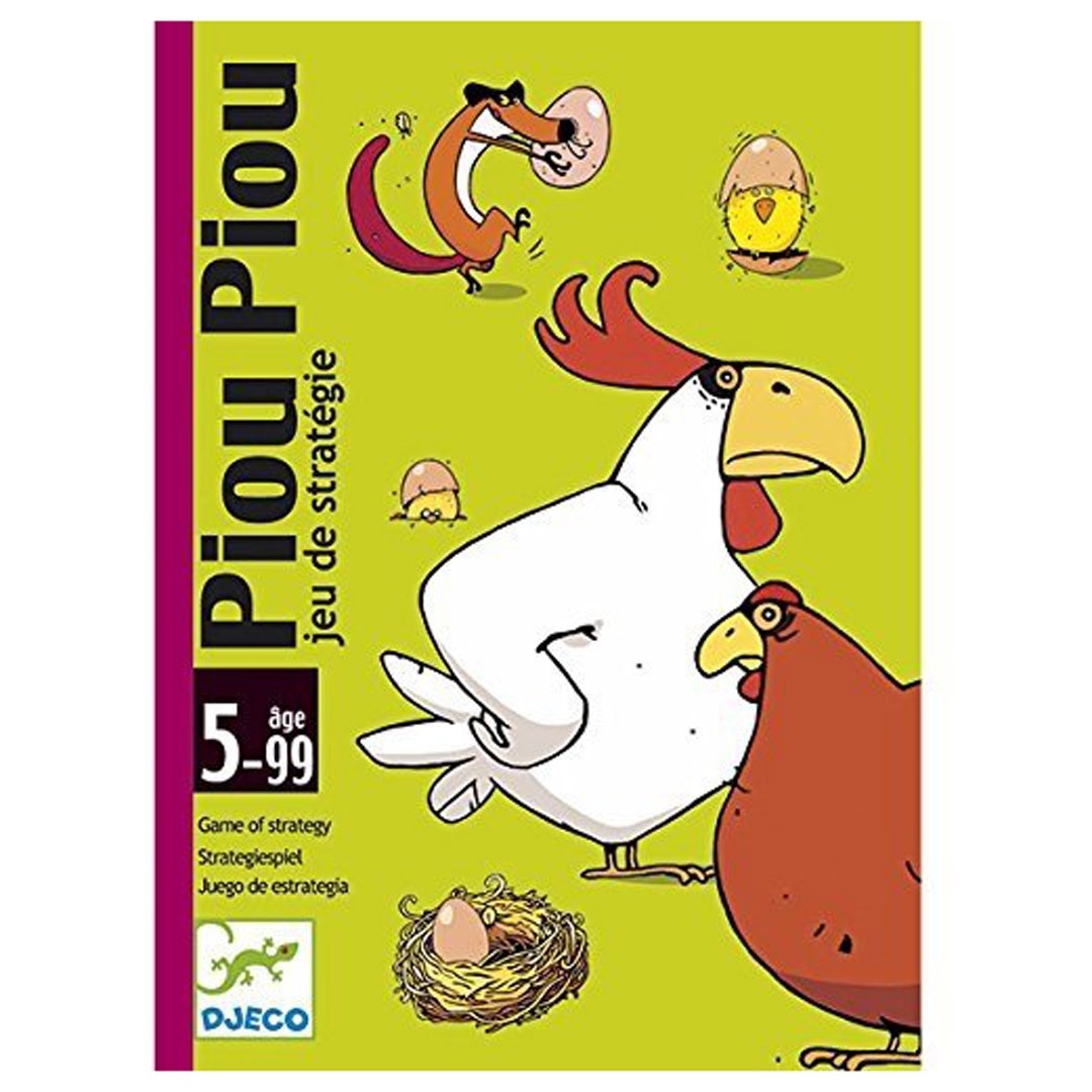 Cutia jocului de societate Piou Piou