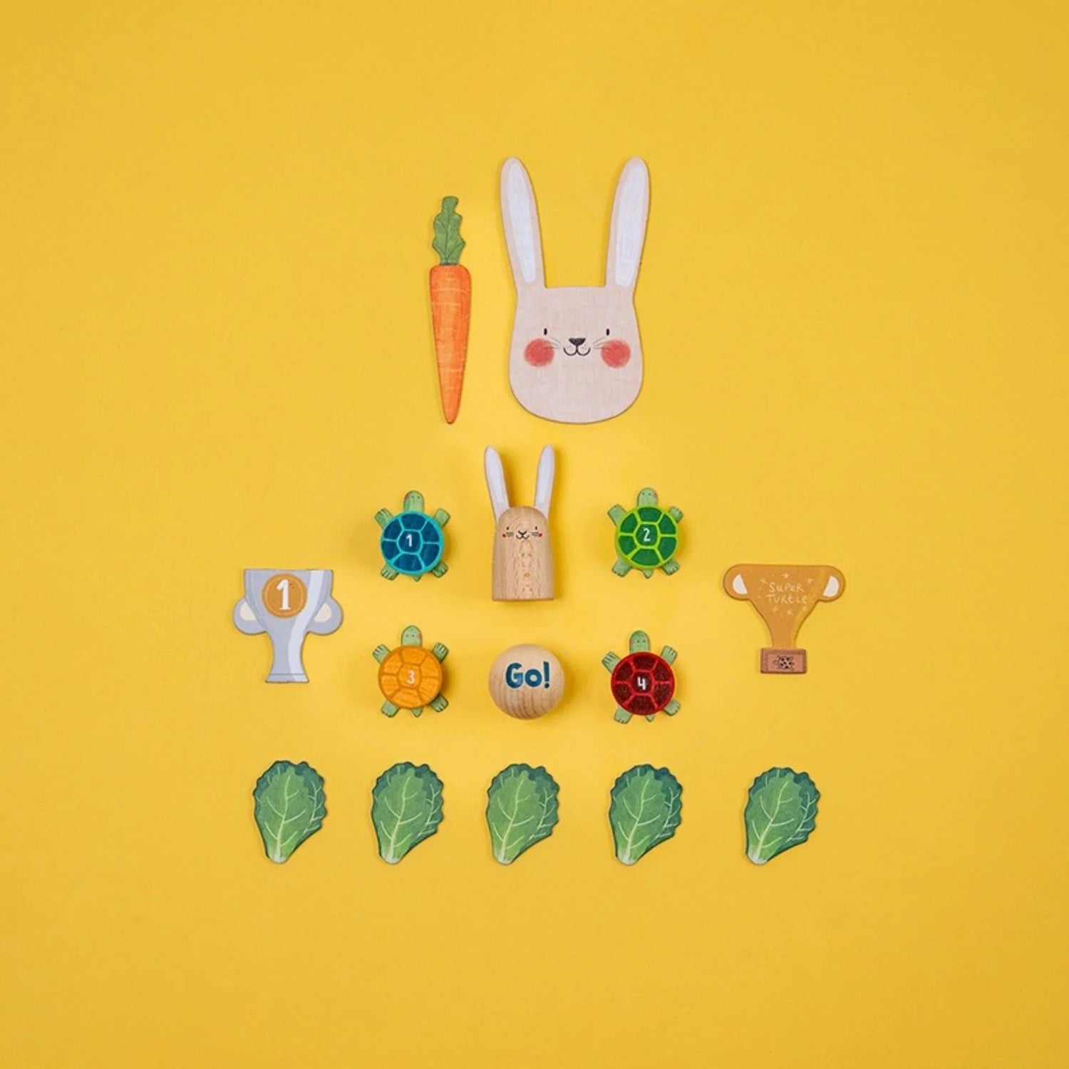 Conținutul jocului de societate Ready, Steady, Go!