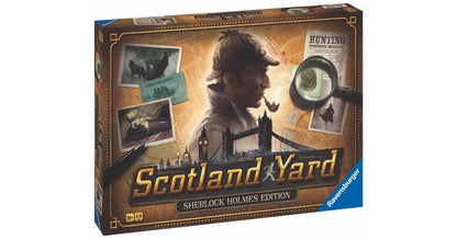 Cutia jocului de societate Scotland Yard: Sherlock Holmes Edition