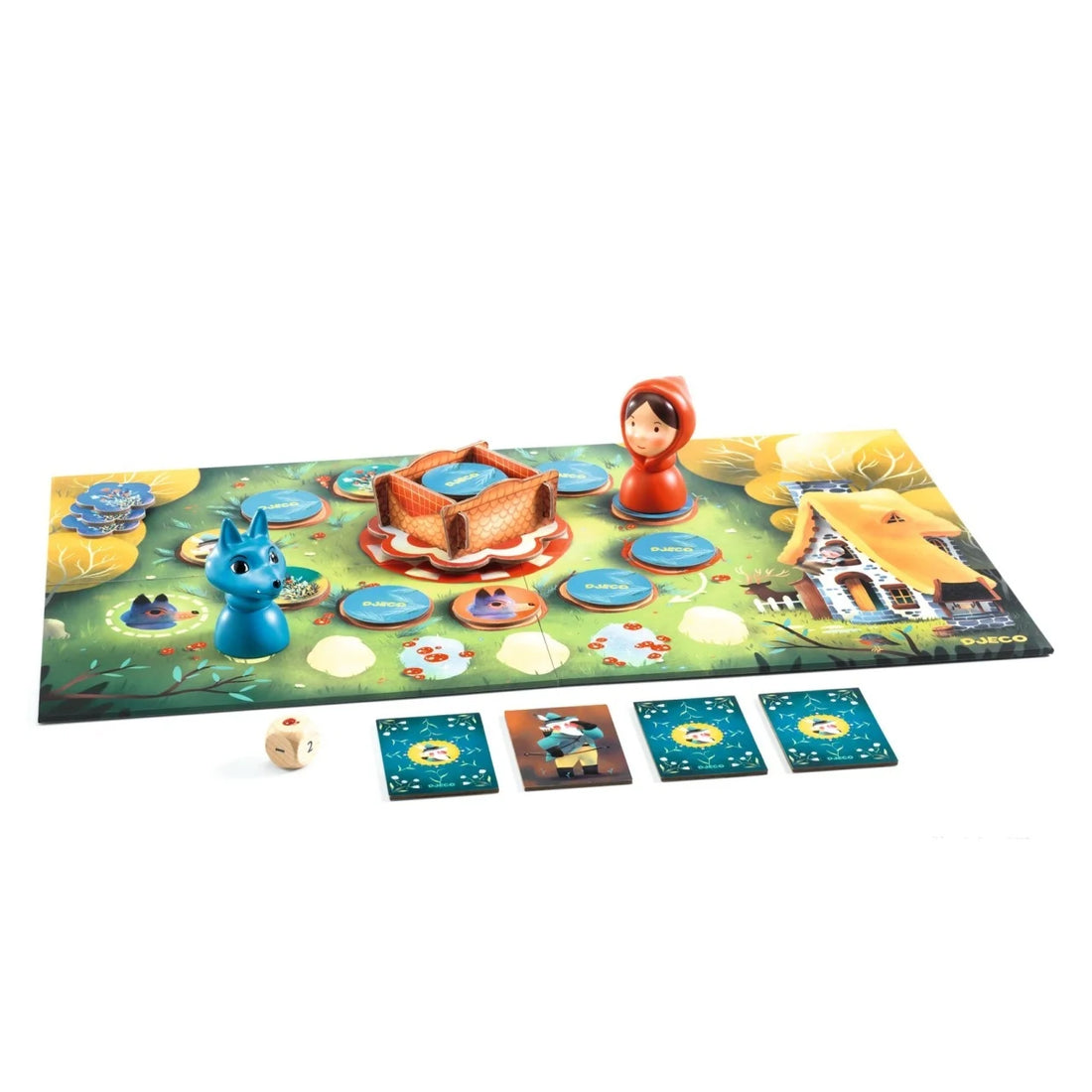 Conținutul jocului de societate Scufița Roșie