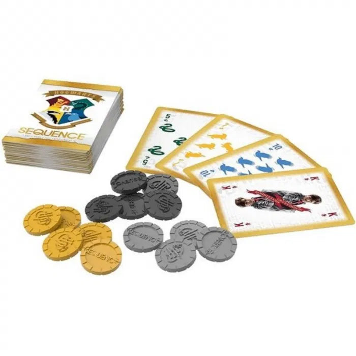 Cărțile și piesele jocului de societate Sequence - Harry Potter