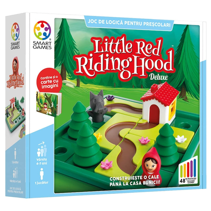 Cutia jocului de societate Smart Games - Little Red Riding Hood