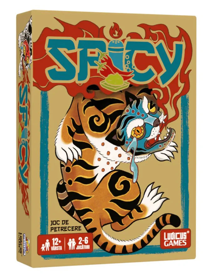 Cutia jocului de societate Spicy