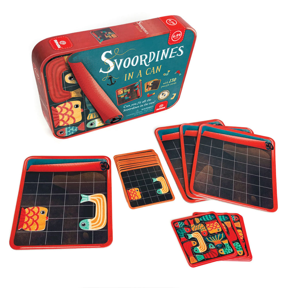Conținutul jocului de societate Svoordines in a can