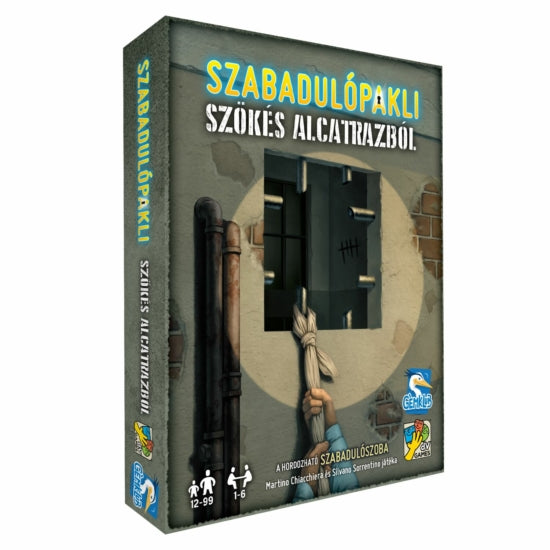 Cutia jocului de societate Cărți Escape: Evadare din Alcatraz
