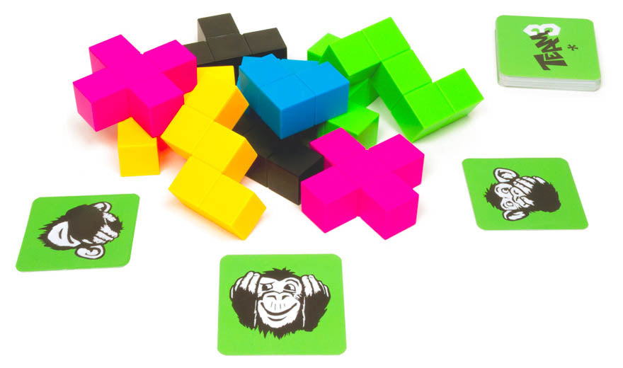 Conținutul jocului de societate Team3 GREEN