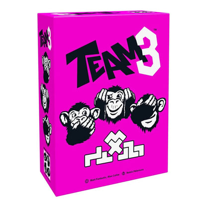 Cutia jocului de societate Team3 PINK