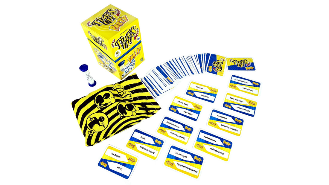 Cutia și piesele jocului de societate Time&