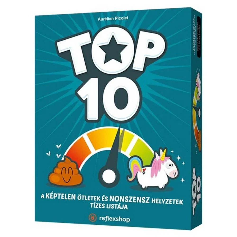 Cutia jocului de societate Top Ten