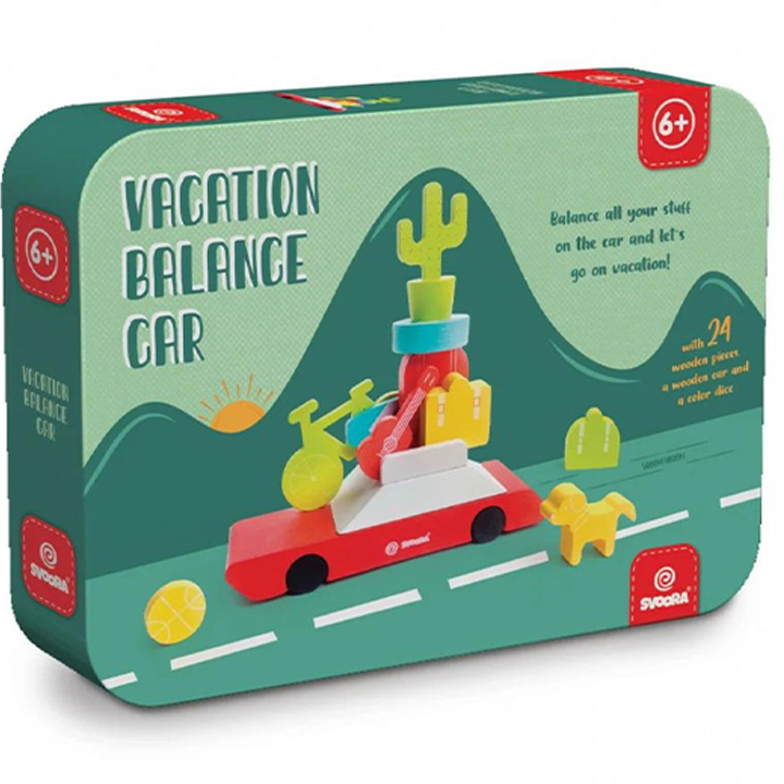 Cutia jocului de societate Vacation Balance Car
